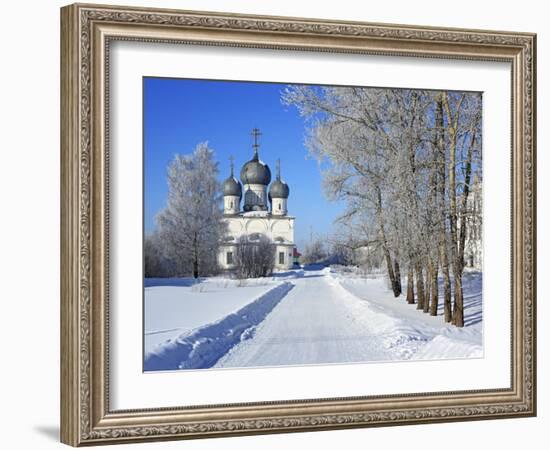 St; Transfiguration Cathedral (1670), Belozersk, Vologda Region, Russia-Ivan Vdovin-Framed Photographic Print
