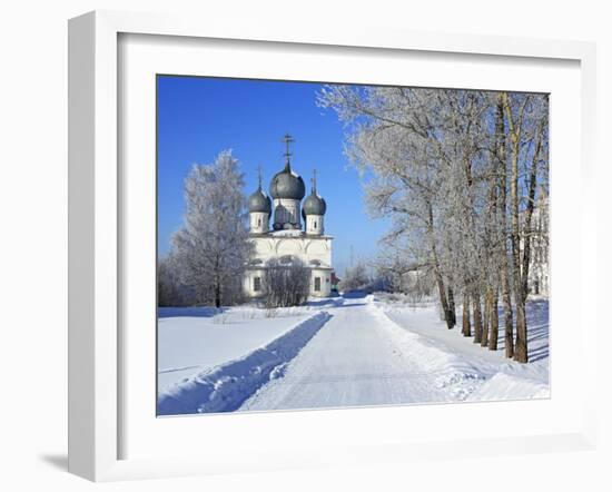 St; Transfiguration Cathedral (1670), Belozersk, Vologda Region, Russia-Ivan Vdovin-Framed Photographic Print