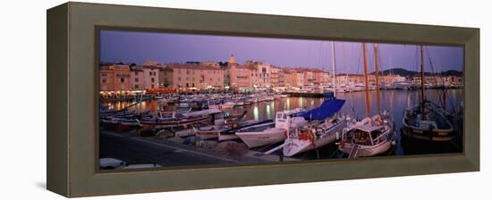 St. Tropez Cote Dõazur France-null-Framed Stretched Canvas