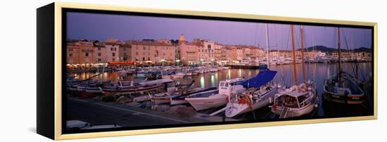 St. Tropez Cote Dõazur France-null-Framed Stretched Canvas