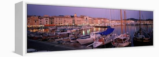 St. Tropez Cote Dõazur France-null-Framed Stretched Canvas