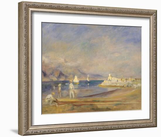 St Tropez, France-Pierre-Auguste Renoir-Framed Premium Giclee Print