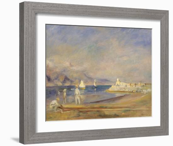 St Tropez, France-Pierre-Auguste Renoir-Framed Premium Giclee Print