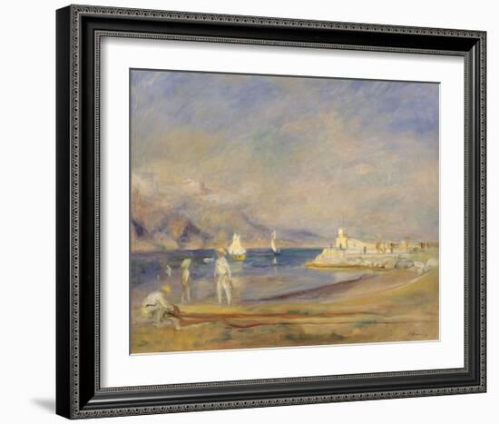 St Tropez, France-Pierre-Auguste Renoir-Framed Premium Giclee Print