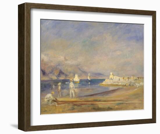 St Tropez, France-Pierre-Auguste Renoir-Framed Premium Giclee Print