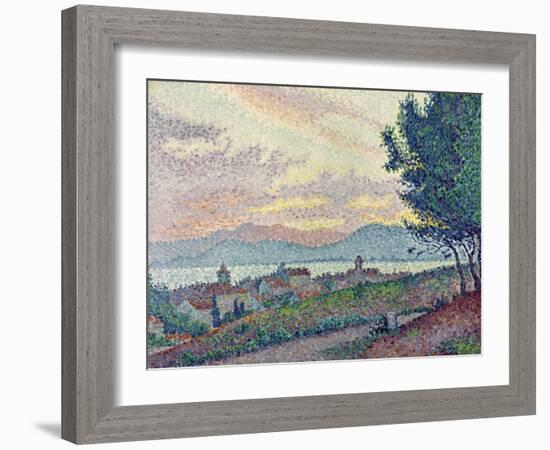 St. Tropez, Pinewood, 1896-Paul Signac-Framed Giclee Print