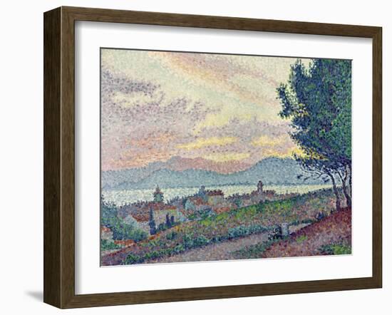 St. Tropez, Pinewood, 1896-Paul Signac-Framed Giclee Print