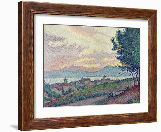 St. Tropez, Pinewood, 1896-Paul Signac-Framed Giclee Print