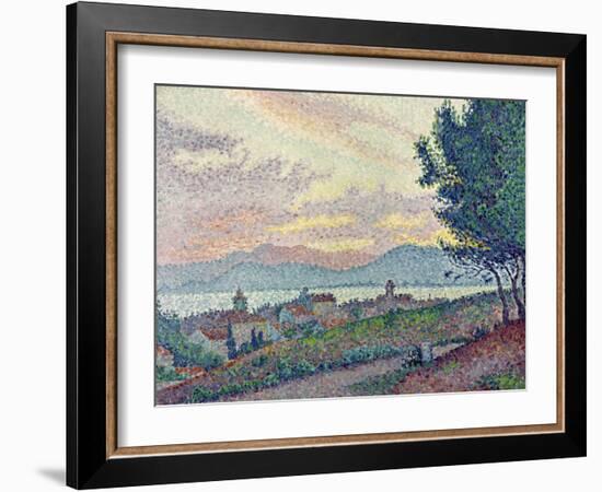 St. Tropez, Pinewood, 1896-Paul Signac-Framed Giclee Print