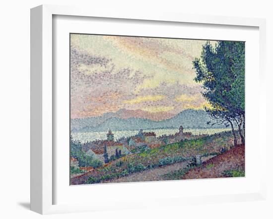 St. Tropez, Pinewood, 1896-Paul Signac-Framed Giclee Print