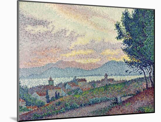 St. Tropez, Pinewood, 1896-Paul Signac-Mounted Giclee Print