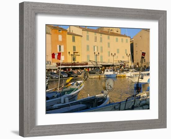 St. Tropez, Var, Cote d'Azur, Provence, French Riviera, France, Mediterranean-Bruno Barbier-Framed Photographic Print