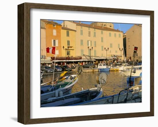 St. Tropez, Var, Cote d'Azur, Provence, French Riviera, France, Mediterranean-Bruno Barbier-Framed Photographic Print