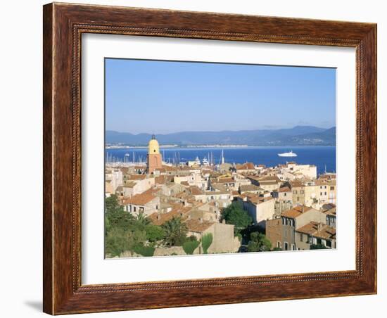 St. Tropez, Var, Cote d'Azur, Provence, French Riviera, France, Mediterranean-Bruno Barbier-Framed Photographic Print