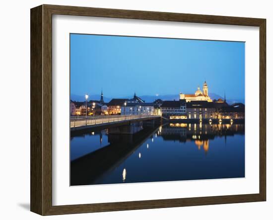 St. Ursen Cathedral, Solothurn, Switzerland, Europe-Christian Kober-Framed Photographic Print