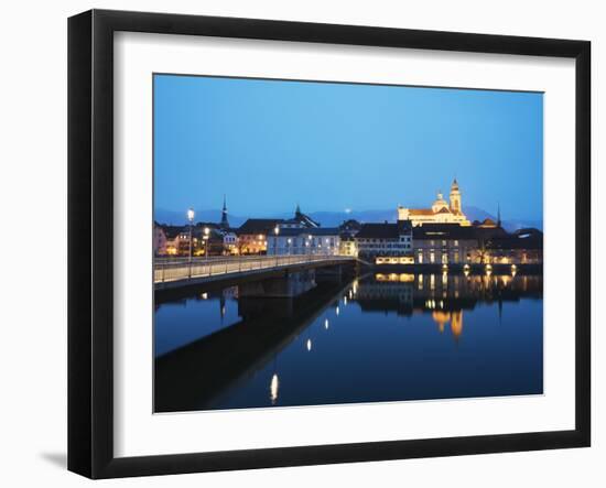 St. Ursen Cathedral, Solothurn, Switzerland, Europe-Christian Kober-Framed Photographic Print