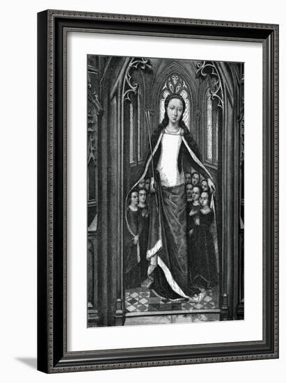 St Ursula and the Holy Virgins, from the Reliquary of St Ursula, 1489-Hans Memling-Framed Giclee Print