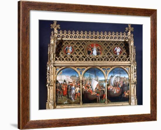 St Ursula Shrine, 1489-Hans Memling-Framed Photographic Print