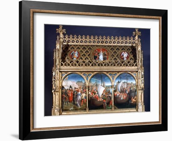 St Ursula Shrine, 1489-Hans Memling-Framed Photographic Print