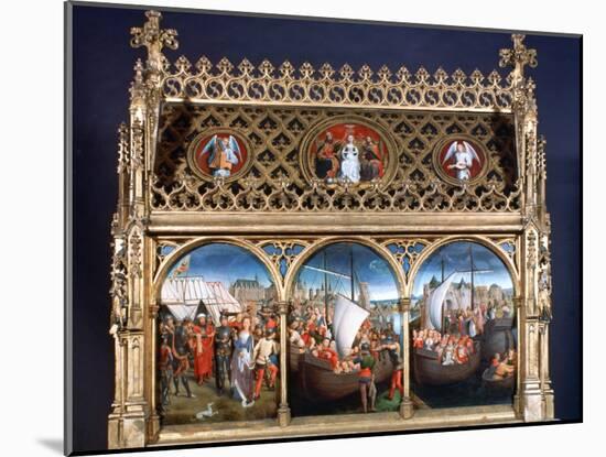 St Ursula Shrine, 1489-Hans Memling-Mounted Photographic Print