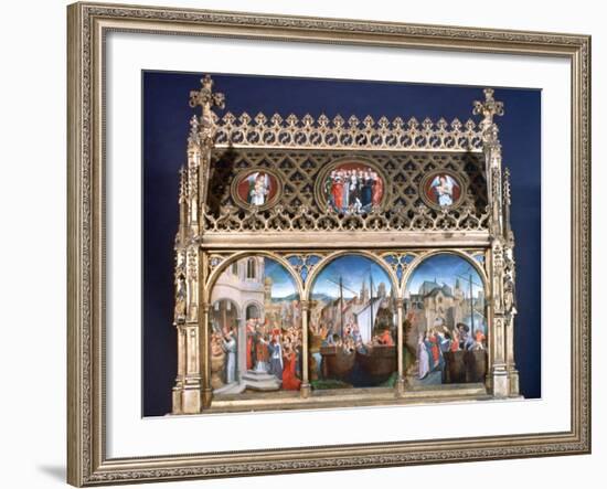 St Ursula Shrine, 1489-Hans Memling-Framed Photographic Print