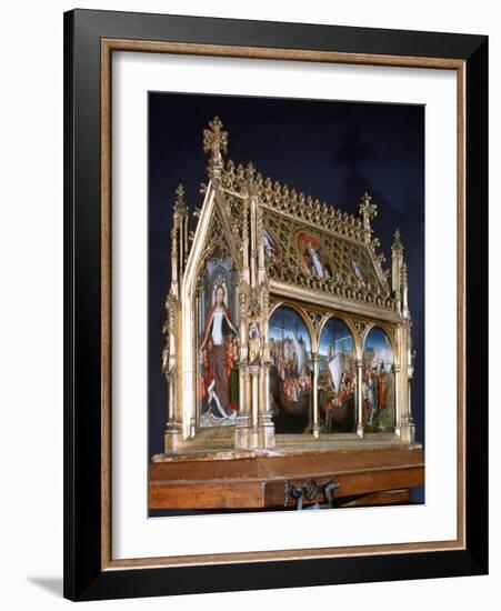 St Ursula Shrine, St Ursula and the Holy Virgins, 1489-Hans Memling-Framed Photographic Print