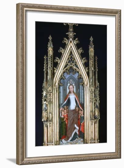 St Ursula Shrine, St Ursula and the Holy Virgins , 1489-Hans Memling-Framed Photographic Print