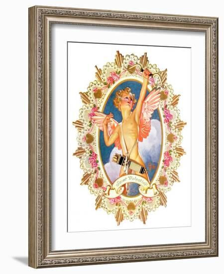 "St. Valentine,"February 15, 1936-Joseph Christian Leyendecker-Framed Giclee Print