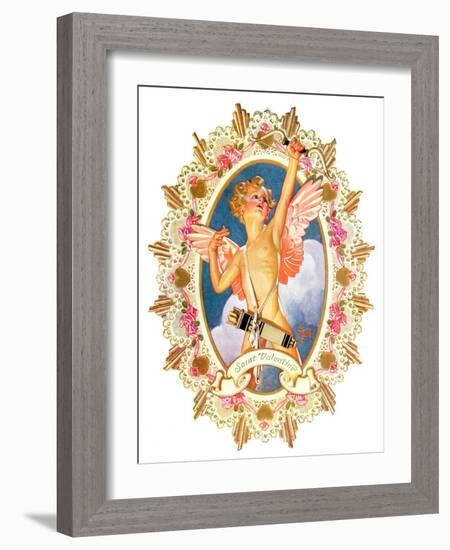 "St. Valentine,"February 15, 1936-Joseph Christian Leyendecker-Framed Giclee Print