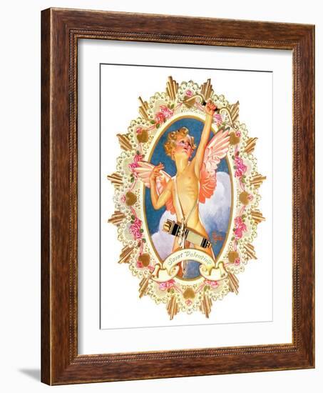 "St. Valentine,"February 15, 1936-Joseph Christian Leyendecker-Framed Giclee Print