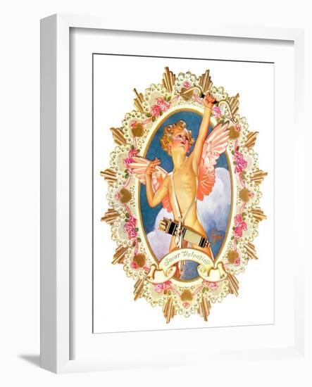 "St. Valentine,"February 15, 1936-Joseph Christian Leyendecker-Framed Giclee Print