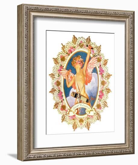 "St. Valentine,"February 15, 1936-Joseph Christian Leyendecker-Framed Giclee Print