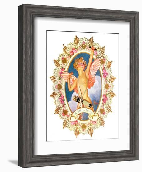 "St. Valentine,"February 15, 1936-Joseph Christian Leyendecker-Framed Giclee Print