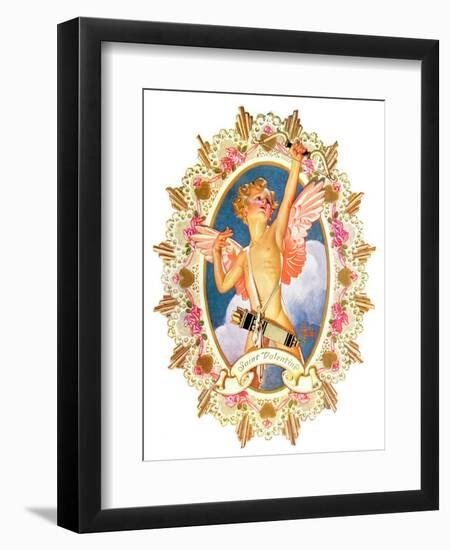 "St. Valentine,"February 15, 1936-Joseph Christian Leyendecker-Framed Giclee Print