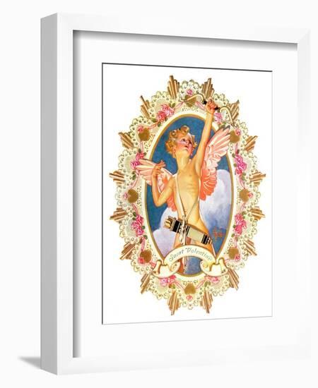 "St. Valentine,"February 15, 1936-Joseph Christian Leyendecker-Framed Giclee Print