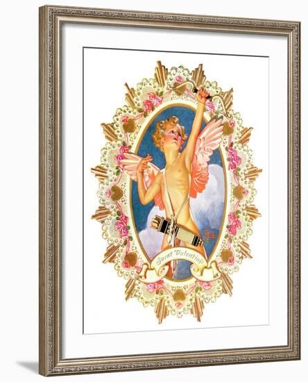 "St. Valentine,"February 15, 1936-Joseph Christian Leyendecker-Framed Giclee Print