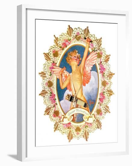 "St. Valentine,"February 15, 1936-Joseph Christian Leyendecker-Framed Giclee Print