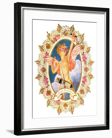 "St. Valentine,"February 15, 1936-Joseph Christian Leyendecker-Framed Giclee Print