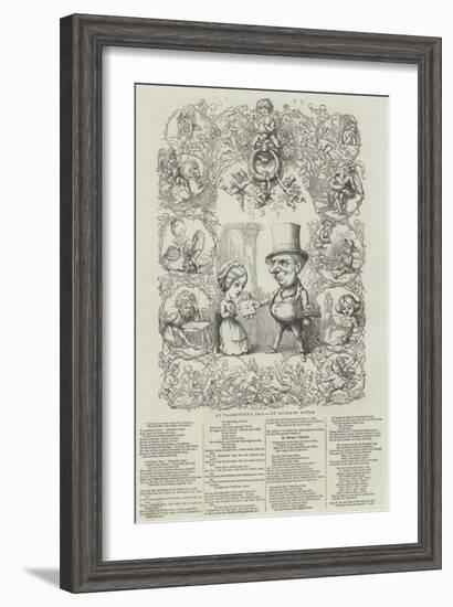 St Valentine's Day-Richard Doyle-Framed Giclee Print