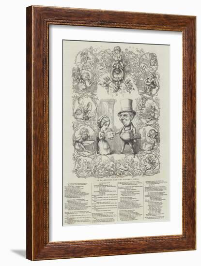 St Valentine's Day-Richard Doyle-Framed Giclee Print