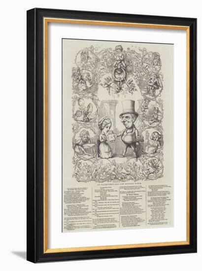 St Valentine's Day-Richard Doyle-Framed Giclee Print