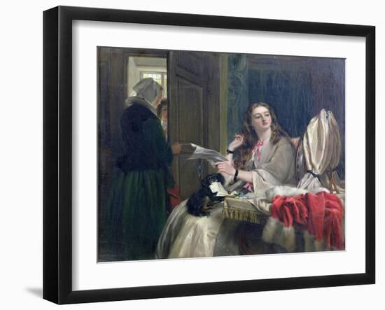 St. Valentine's Morn, 1863-John Callcott Horsley-Framed Giclee Print