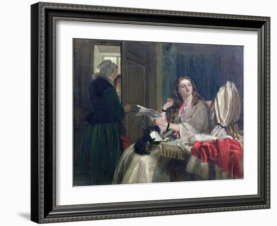 St. Valentine's Morn, 1863-John Callcott Horsley-Framed Giclee Print
