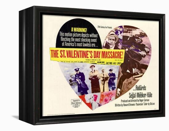 St. Valentines Day Massacre, 1967-null-Framed Stretched Canvas