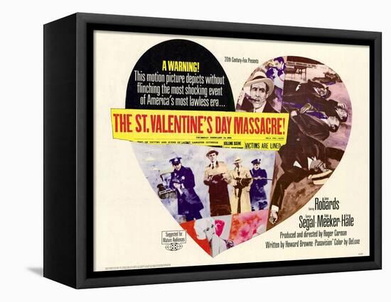 St. Valentines Day Massacre, 1967-null-Framed Stretched Canvas