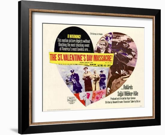 St. Valentines Day Massacre, 1967-null-Framed Art Print