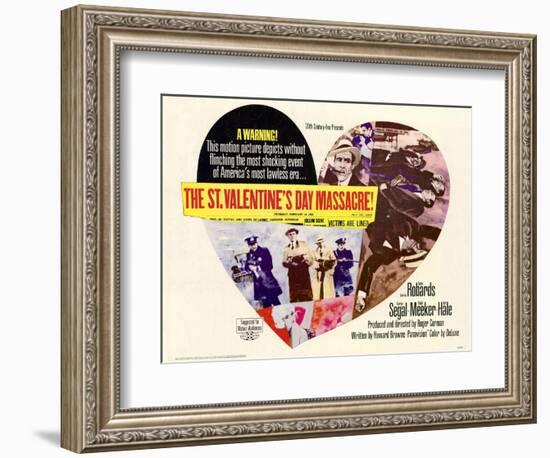 St. Valentines Day Massacre, 1967-null-Framed Art Print