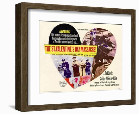 St. Valentines Day Massacre, 1967-null-Framed Art Print