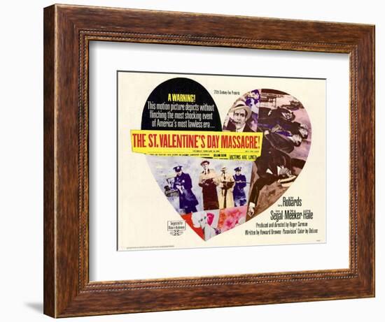 St. Valentines Day Massacre, 1967-null-Framed Art Print