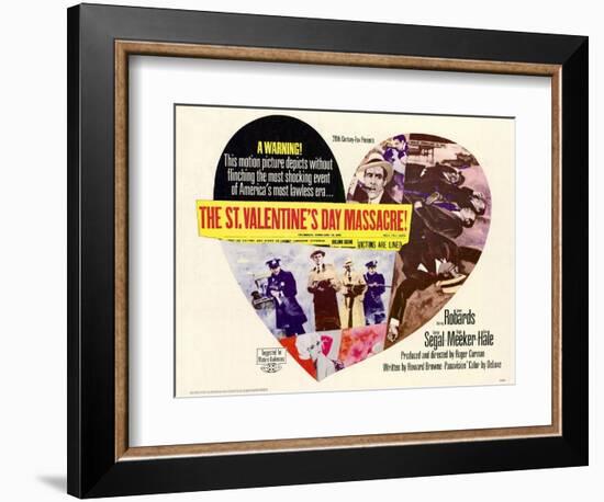 St. Valentines Day Massacre, 1967-null-Framed Art Print